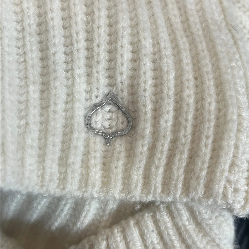 Aspen Collection 100% Cashmere Funnel Neck Sweater Size XS